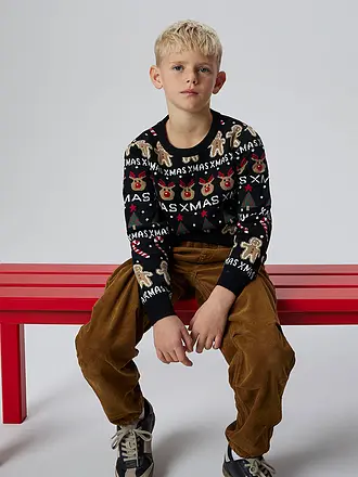 NAME IT | Jungen Pullover NKNRASKO | schwarz
